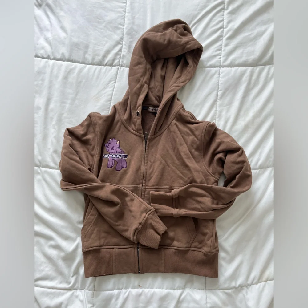 CREEPS Brown Lounge Wear Short Set XS/S - Picture 5 of 6